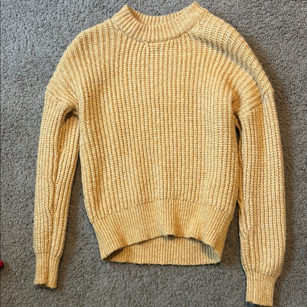 Cozy Yellow Sweater